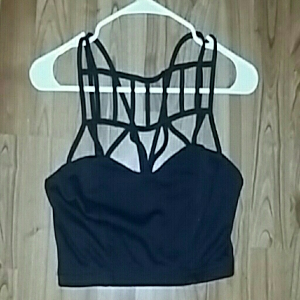 Caged Crop Top